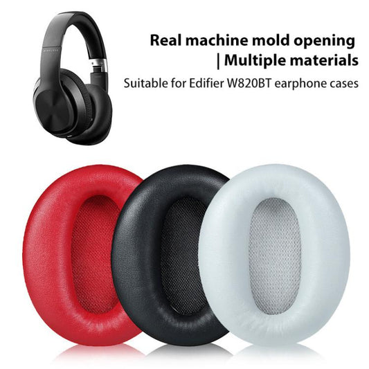2pcs Lambskin Replacement Earpads For EDIFIER W820BT(Grey) by bashfashion