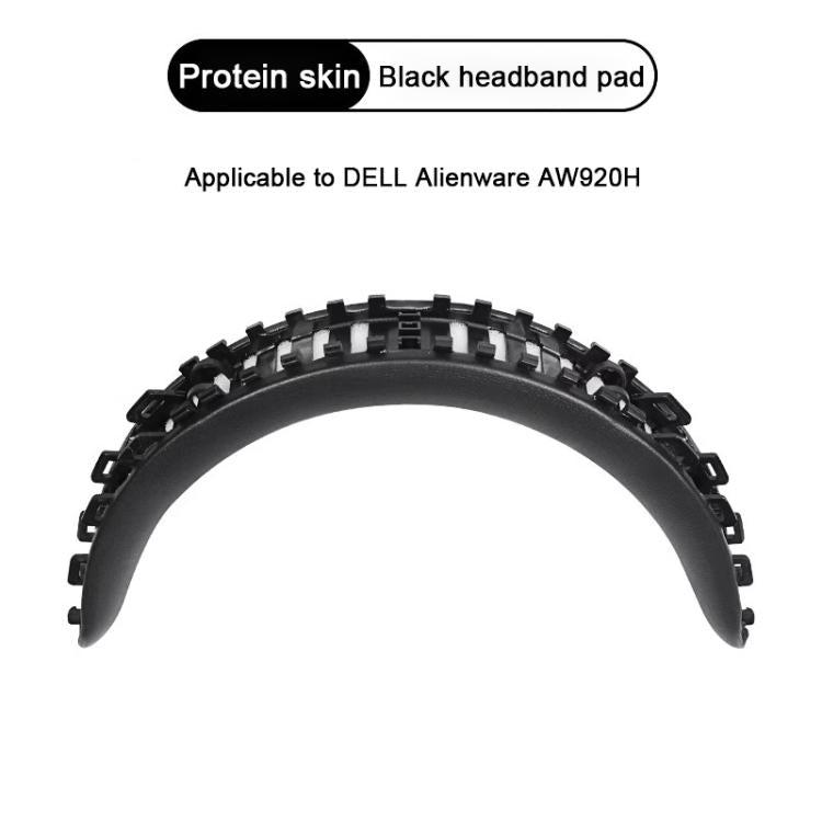 For Alienware AW920H Protein Leather Snap-on Type Headbeam Protective Cover(Black) by bashfashion