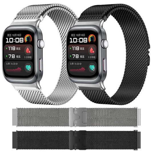 For Huawei Watch D2 xDfind Milanese Parachute Buckle Stainless Steel Watch Band(Black) by xDfind