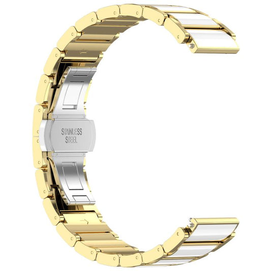 For Huawei Watch GT 6 41mm / GT 5 Pro 42mm xDfind Ceramic Stainless Steel Watch Band(Gold) by xDfind