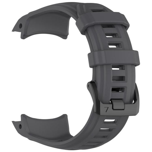 For Garmin Instinct 3 AMOLED 50mm / Solar 50mm xDfind Quick-release Silicone Watch Band(Graphite Grey) by xDfind