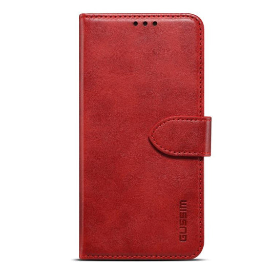 For iPhone Air GUSSIM Magnetic Horizontal Flip Leather Phone Case(Red) by GUSSIM