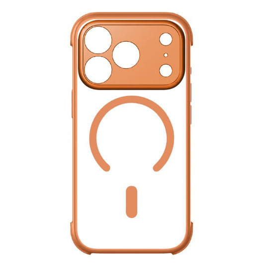 For iPhone 17 Pro Max MOMAX Airbag Shockproof MagSafe Phone Case(Orange) by MOMAX