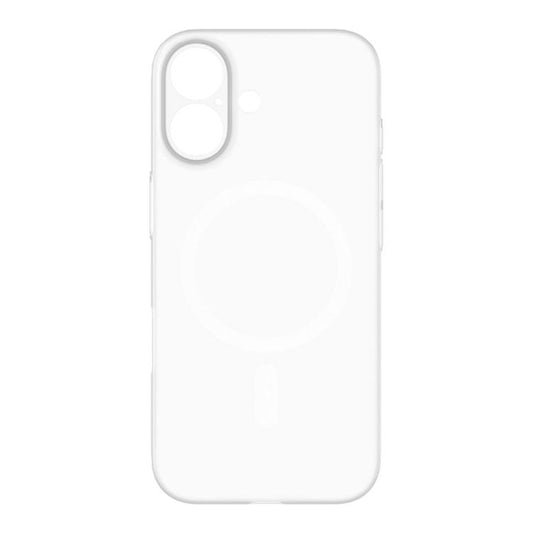 For iPhone 17 MOMAX Ultra-thin Magnetic MagSafe PC Phone Case(Transparent White) by MOMAX