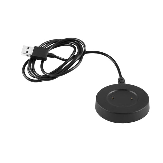 For Huawei Honor Watch GS Pro Smart Watch Portable One-piece Charger USB Charging Cable, Length:1m(Black) by bashfashion