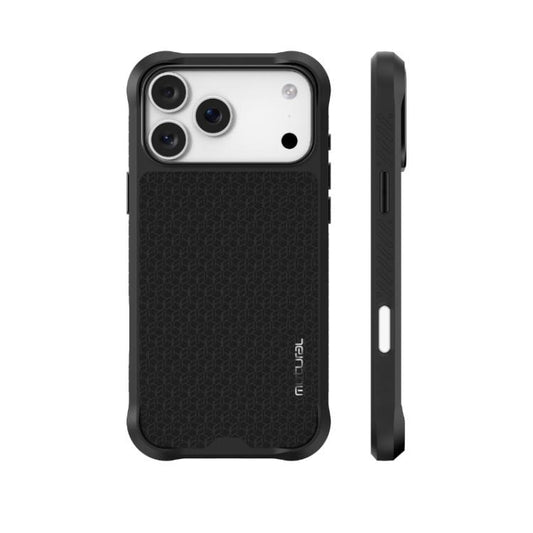 For iPhone 17 Pro Max Mutural Honored Armor Series TPU Magnetic MagSafe Phone Case(Dark Grey) by Mutural