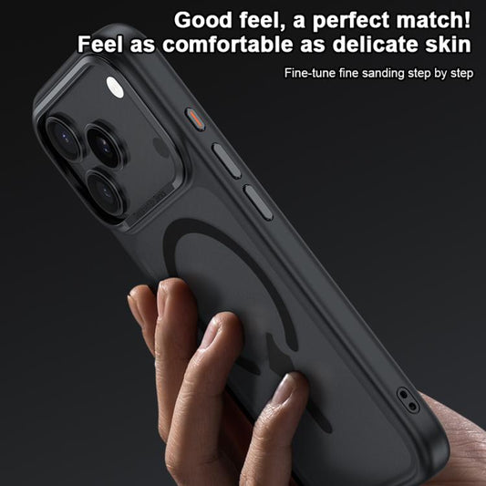 For iPhone 17 Pro Max Benks Skin Feel Series MagSafe Magnetic Shockproof Phone Case(Black) by Benks