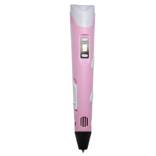 Hand-held 3D Printing Pen, AU Plug (Pink) by bashfashion