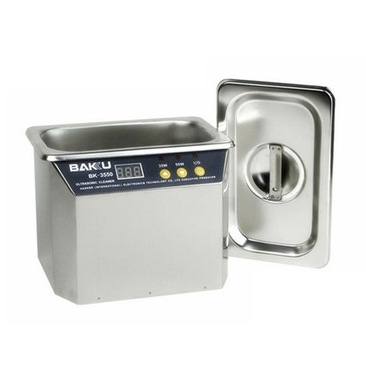 BAKU BK-3550 35W / 50W Adjustable 0.8L LCD Display Ultrasonic Cleaner, AC 220V, EU Plug by BAKU