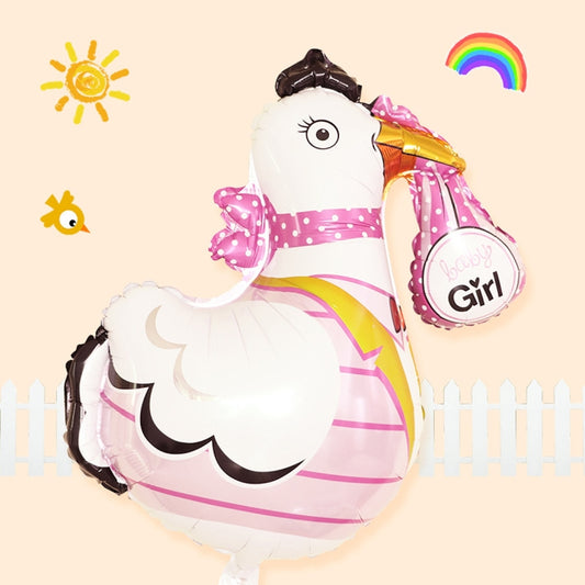 Cartoon Chicken Pattern Easter Holiday Party Animal Ornament Balloons, Random Color Delivery by bashfashion