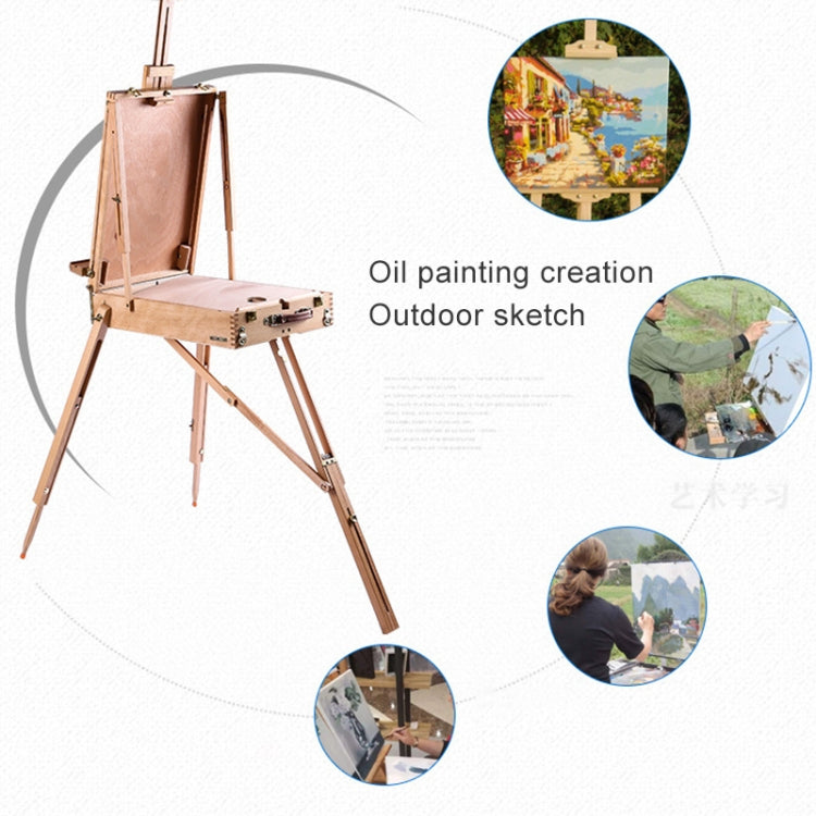 Multifunctional Lady Oil Painting Box Can Be Portable by bashfashion