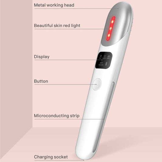 YJK019 Micro-electric Massage Black Eye Wrinkle Eye Beauty Instrument (Pink) by bashfashion