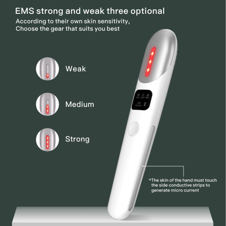 YJK019 Micro-electric Massage Black Eye Wrinkle Eye Beauty Instrument (Pink) by bashfashion