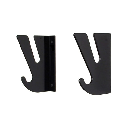 YX008 1 Pair Four-Wheel Skateboard Wall Mount Bracket by bashfashion