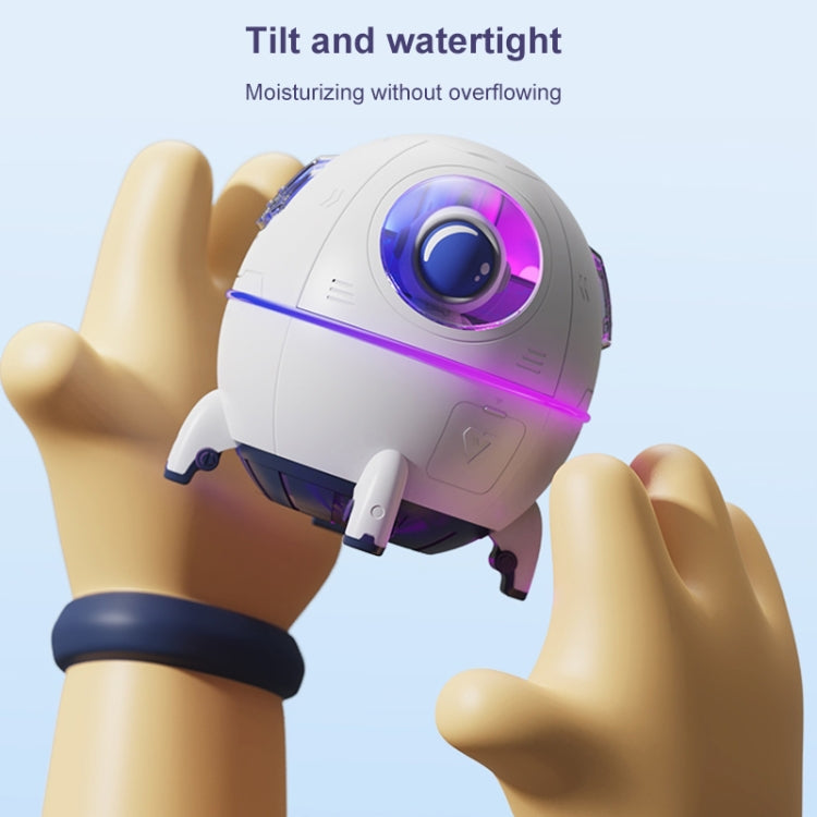 Lunar Type-C Desktop Humidifier Ambient Lamp (Purple) by bashfashion