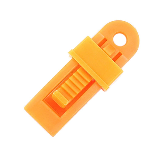 20 PCS Outdoor Tent Awnings Windproof Fixing Clip Multifunctional Wind Rope Buckle (Orange) by bashfashion