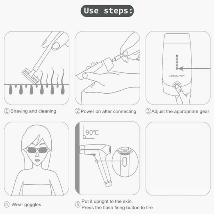 Beauty Household IPL Painless Laser Hair Removal Instrument General male and female by bashfashion