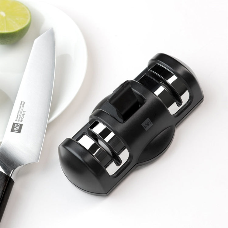 Original Xiaomi Youpin Huohou Portable Kitchen Double-wheel Knife Sharpener by Xiaomi