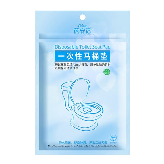 10 PCS Waterproof Anti-bacterium Travel Disposable Toilet Seat Cover Mat Toilet Paper Pad by bashfashion
