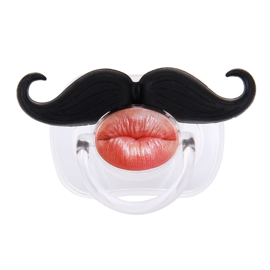 Funny Infant Mustache Baby Appease Nipple by bashfashion