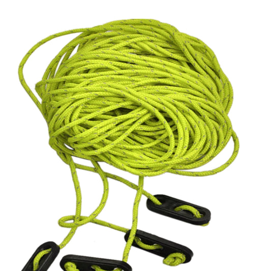 Naturehike NH15A001-G Outdoor Camping 4*4 Tent Awning Reflective Rope Runners Guy Line Cord Paracord, Random Color Delivery by Naturehike