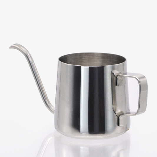 250ML Long Narrow Spout 304 Stainless Steel Hand Drip Coffee Pot with Hanging Ear by bashfashion