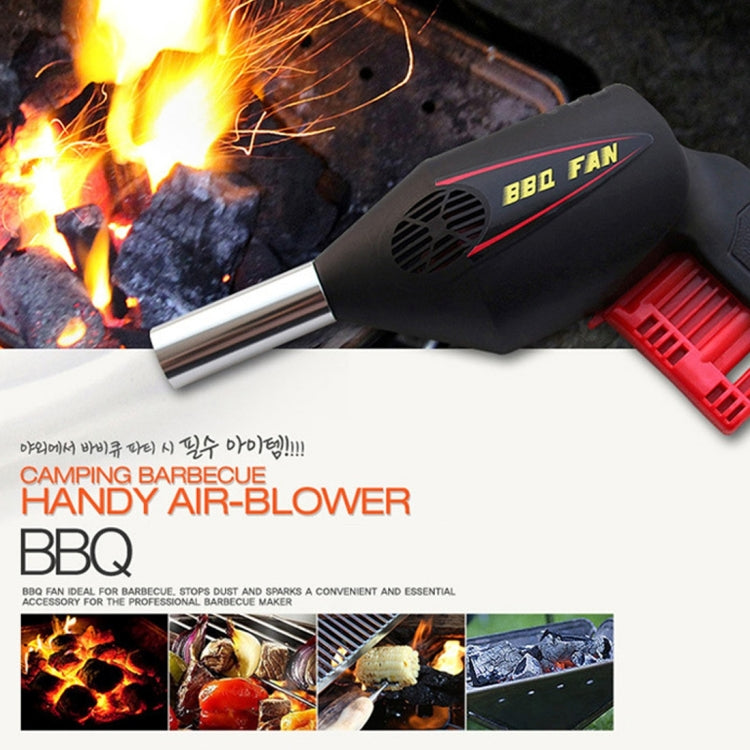 Portable Outdoor Blower Barbecue Tool Hand Pressure Manual BBQ Blower by bashfashion