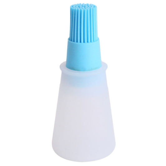 Kitchen Silicone Oil Brush Grill Brush Oil Bottle,Random Color Delivery by bashfashion
