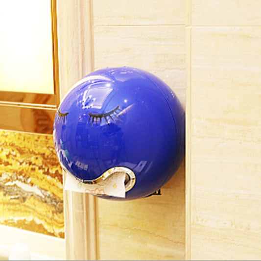 Creative Tryitgo Expressions Pattern Bathroom Waterproof Toilet Paper Tray Tissue Holder, Size: 16.5*18.5cm (Blue) by bashfashion