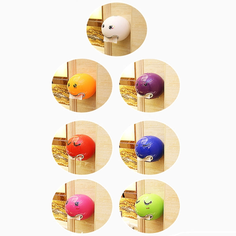 Creative Tryitgo Expressions Pattern Bathroom Waterproof Toilet Paper Tray Tissue Holder, Size: 16.5*18.5cm (Purple) by bashfashion