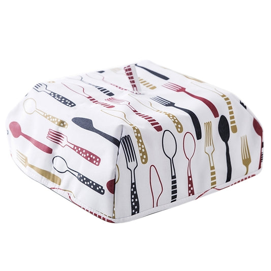 Foldable Thickened Aluminum Foil Food Heat Preservation Cover, Size: L (37 x 37 x 15cm)(Red) by bashfashion