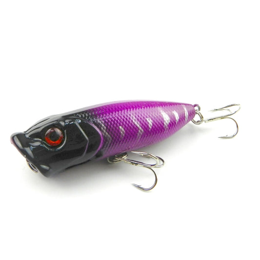 HENGJIA Plastic Artificial Fishing Lures Popper Bionic Fishing Bait with Hooks, Length: 6.5 cm, Random Color Delivery by HENGJIA