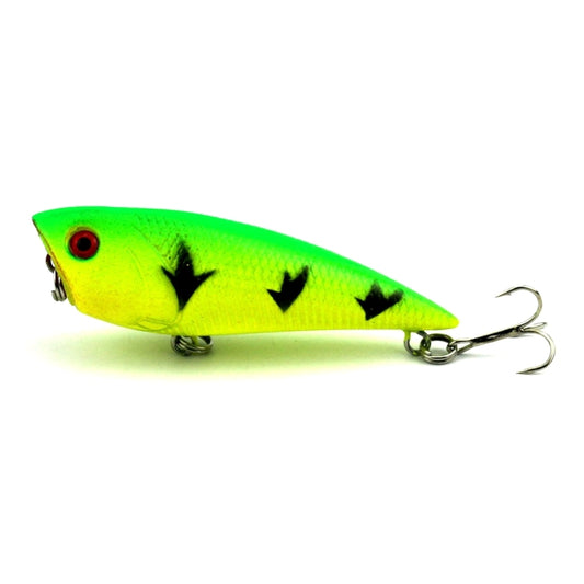 HENGJIA Artificial Fishing Lures Popper Bionic Fishing Bait with Hooks, Length: 7 cm, Random Color Delivery by HENGJIA
