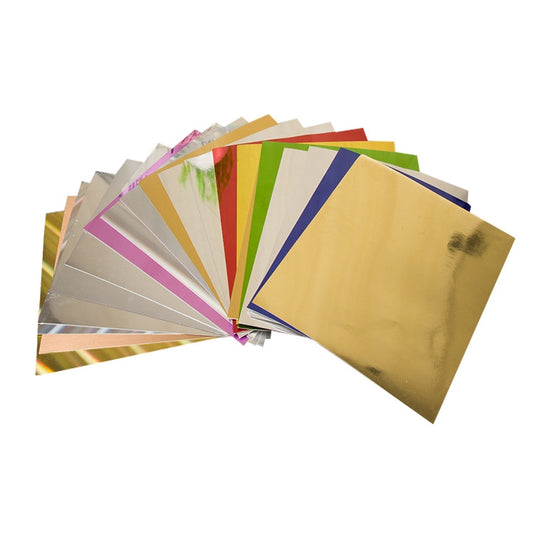 50pcs / Pack A4 Size Foil Papers, Random One Color Delivery by bashfashion