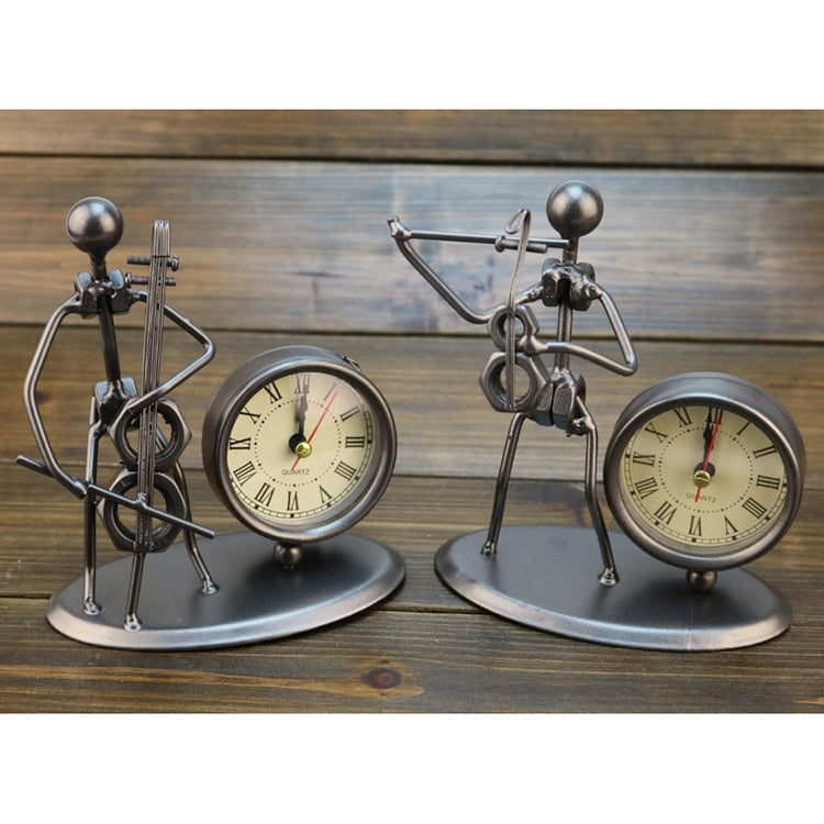 Creative Iron Stainless Steel Small Alarm Clock Retro Personalized Watches and Clocks Boutique Gifts by bashfashion