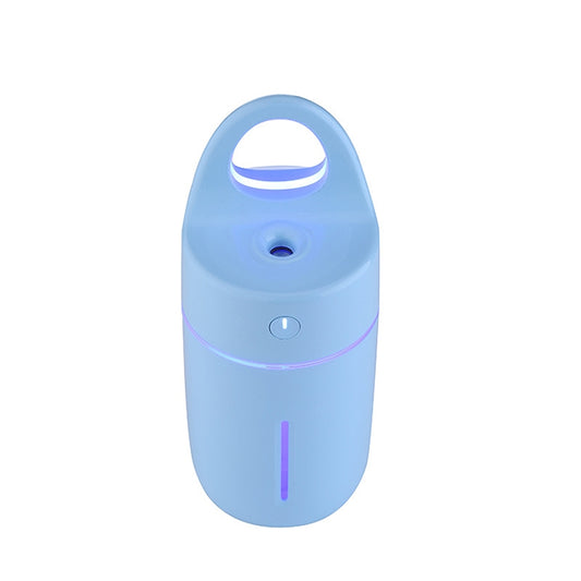 1.5W - 2W 175ml Mini Portable USB Negative Ions Humidifier Beauty and Water Supplement Instrument with Colorful LED Light(Blue) by bashfashion