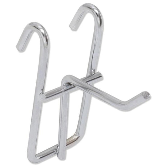 10pcs 3.5mm Supermarket Iron Grid Shelf Hook, Length: 5cm by bashfashion