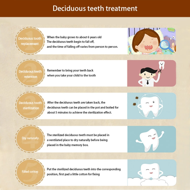 Creative Wooden Children Camera Deciduous Tooth Preservation Box Baby Teeth Tooth House Storage Box by bashfashion