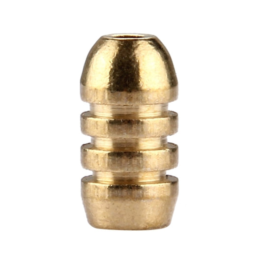 2g Threaded Copper Bullet Fishing Sinker Fishing Weights Soft lure Accessory by bashfashion