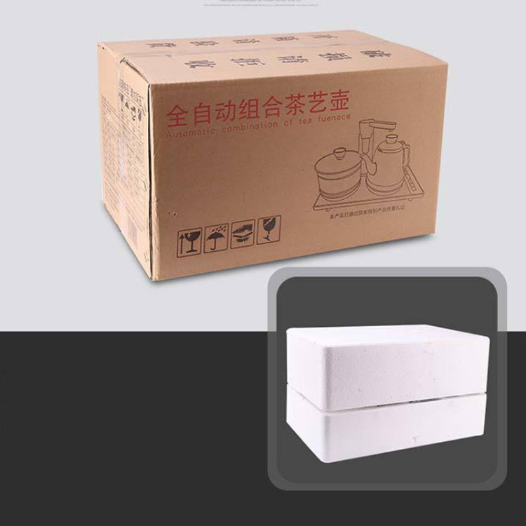 Pumping Type Automatic Add Water Full Intelligent Electric Glass Kettle Pumping Boiled Tea Stove Set by bashfashion