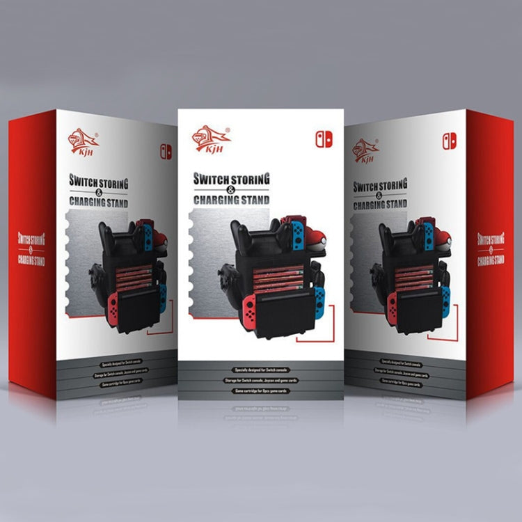 KJH Multi-function Bracket Handle Charging Base Receiving Frame for Nintendo Switch by bashfashion