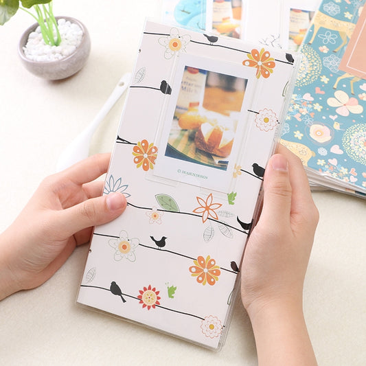 3 inch DIY Creativity Insert Type Little Swallow Pattern Mini Exquisite Photo Album by bashfashion
