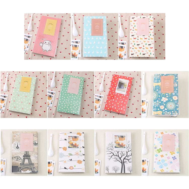 3 inch DIY Creativity Insert Type Baymax Pattern Mini Exquisite Photo Album by bashfashion