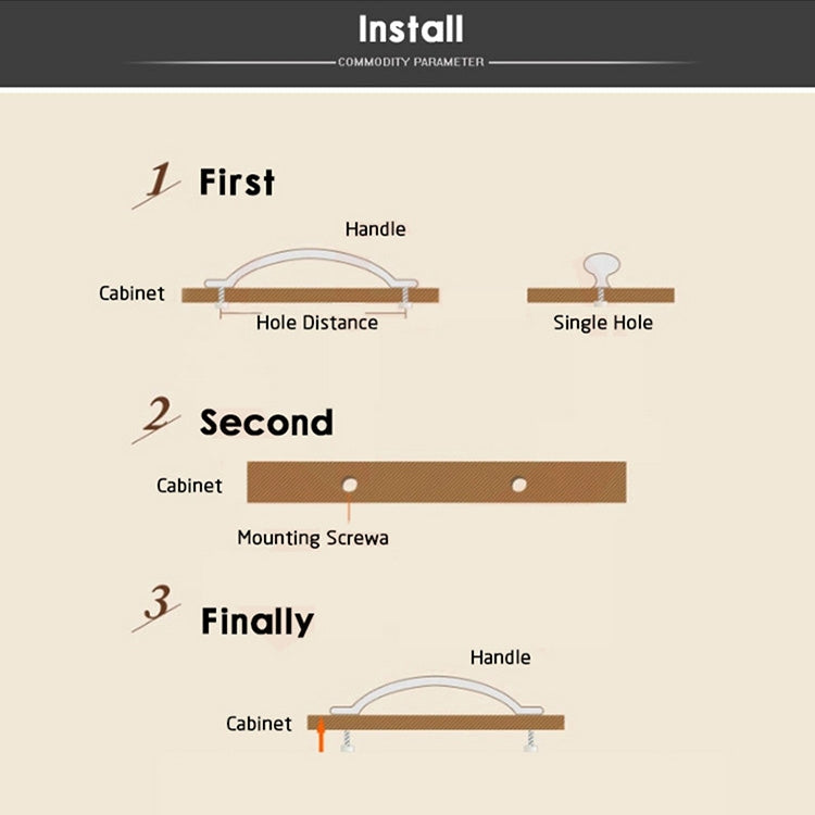 32mm Modern Literary Color Glazed Ceramic Cabinet Drawer Handle(Orange) by bashfashion