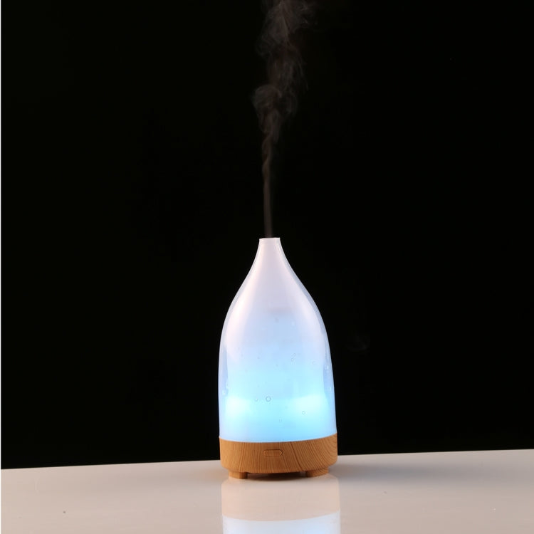 5W Bulb Shape Mini Humidifier with Colorful Light, Capacity: 50ml, DC 5V(White) by bashfashion