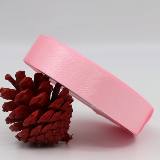 5 Volumes Color Satin Ribbons Handmade DIY Wedding Cake Decoration Holiday Gift Packages , Size: 22m x 2cm(Pink) by bashfashion