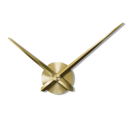 Creative DIY Stainless Steel Wall Clock Home Office Decoration (Gold) by bashfashion