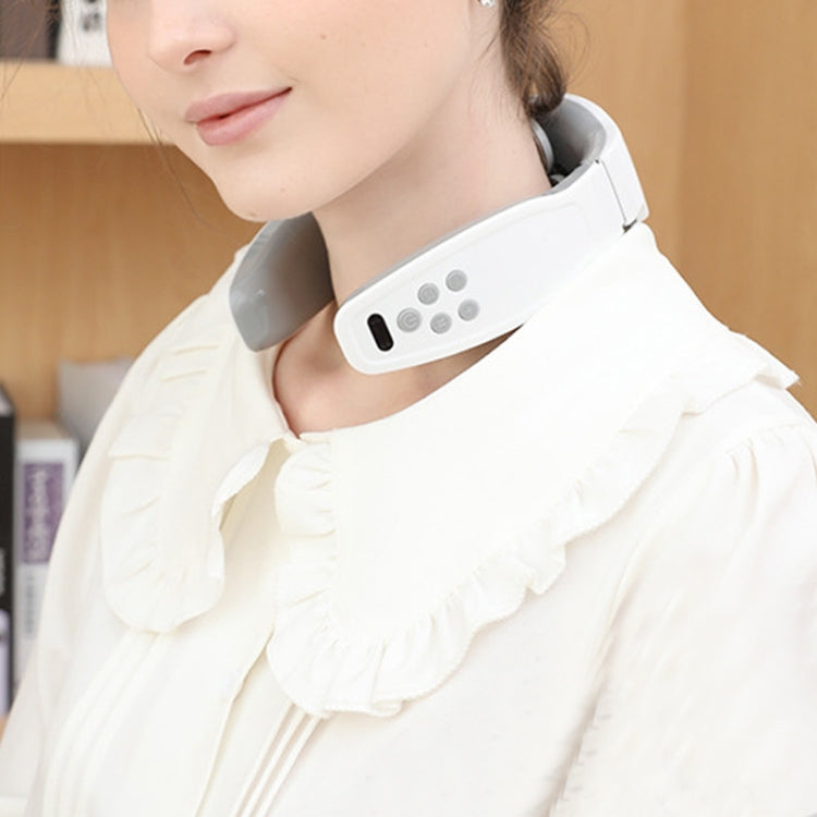 Rechargeable Household Electric Pulse Shock Neck Massager Intelligent Body Massager by bashfashion