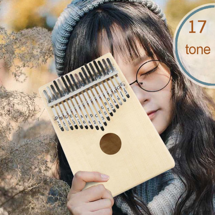 17-tone Kalimba Thumb Piano Kalimba Finger Piano Children DIY by bashfashion
