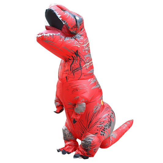 Inflatable Dinosaur Adult Costume Halloween Inflated Dragon Costumes Party Carnival Costume for Women Men(Red) by bashfashion